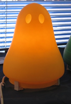 Lampada da tavolo FANTASMA GIALLO OUTLET LUCI