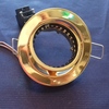 Faretto incasso oro rotondo orientabile
