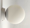 Altra foto Lampada parete o soffitto con sfera bianca