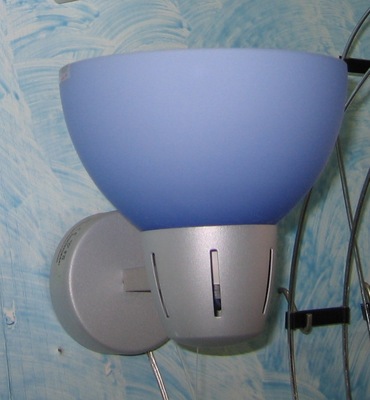 Applique azzurra verso l&rsquo;alto in offerta DOMUS VESOI