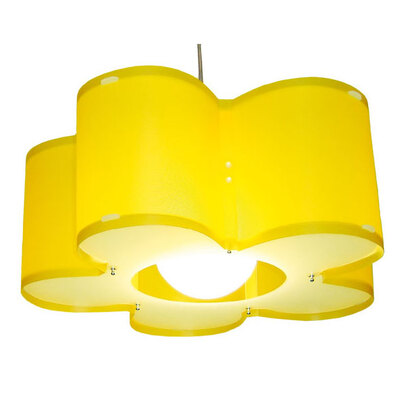 SILU ARTEMPO giallo Lampadario a forma di fiore