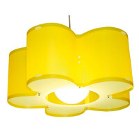 SILU ARTEMPO giallo Lampadario a forma di fiore