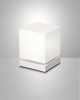 Immagine aggiuntiva di Lampada comodino abat jour LED touch quadra piccola bianca  42816