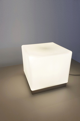 Lampada da tavolo a cubo grande 16cm 42815 BINNIE COLORI E LUCI