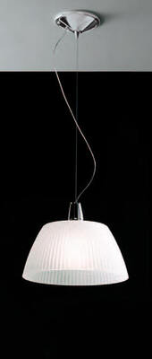 Lampadario vetro rigadin 4798 PERENZ