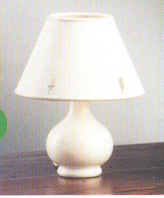 Lampada da tavolo bianca 7307 LUCI E COLORI