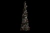 Immagine aggiuntiva di Albero Natale a cono filo intrecciato luci led bianco caldo a batteria  42580