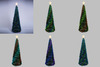 Albero luminoso 304 led colorati esterno alto 180cm