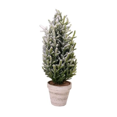 Albero di Natale innevato alto 42cm  37974