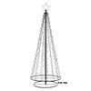 Albero Natale alto 2 metri luce calda a led Ulteriore dettaglio