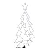 Dettaglio albero 768 led bianco caldo 46535
