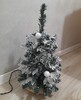 Seconda foto Albero di Natale piccolo 40cm con luci e decori argento
