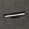 Altra foto Applique nera moderna led design rettangolare luce naturale calda