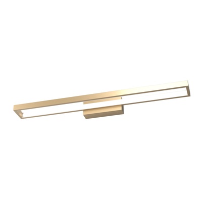 Applique moderno a led luce calda o luce naturale gold 1162/AG-GO e 1182/AG-GO FOUR SQUARES DNA TOP