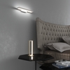 Ambientazione Applique moderno rettangolare bianco led luce calda o naturale