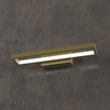 Applique particolare lineare led rettangolare finitura oro brunito 1162/AP-OB e 1182/AP-OB FOUR SQUA