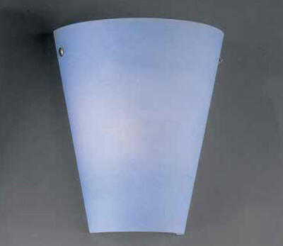 Applique moderna azzurra vaschetta stretta 22cm 1 E27 98/AMEDA OUTLET LUCI