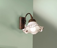 Applique ceramica decoro marrone per corridoio e parete rustica  45288