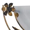 Immagine aggiuntiva di Applique classica a mezzaluna con cornice in metallo ruggine  42291