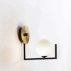Applique design sfera a elle camera da letto soggiorno bagno BIRDS AP1 IDEAL LUX