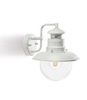 Applique da esterno bianca con striature argento lampara IP44 42186 CALIPSO 590/37 LUCI ESTERNO