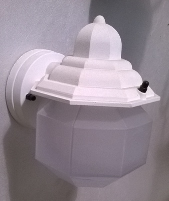 Applique esterno bianca 25610.B4 SURYA OUTLET LUCI