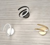 Varianti di Colori Applique con profilo led anello a ricciolo montatura oro