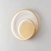 Immagine aggiuntiva di Applique led oro led integrato nodo gentile forme rotonde  42536