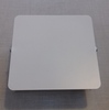 Applique moderna 15x15 metallo bianca