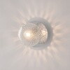 Immagine aggiuntiva di Applique moderna piccola sfera trasparente vetro decorato base cromo  43679