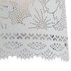 Immagine aggiuntiva di Applique a parete bianca romantica decoro fiori pizzo traforato  42294