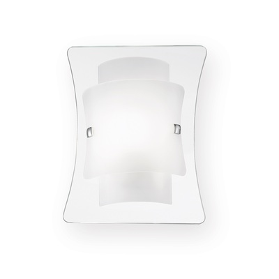 Applique elegante intersezione di vetri 21,5x27,5 1xE27 TRIPLO AP1 IDEAL LUX