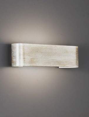 Applique a fascia lineare in metallo bianco tundra 30cm E27 4533/A30/02 LAM EXPORT