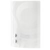 Applique quadrata a fascia curvata vetro graniglia decorato 23cm 42336 LUCI MODERNE