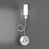 Applique stretta e alta 1 luce cromata decoro ricciolo 1011/A1-A FEELING TOP LIGHT