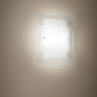 Applique con vetri intersecati in design elegante 2xE27 29,5x38 TRIPLO AP2 IDEAL LUX