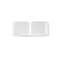 Applique da parete bianco lucido in metallo CLIP AP2 MINI BIANCO IDEAL LUX