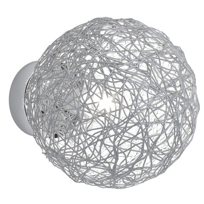 Piccola applique a pallina di 12cm gomitolo di metallo 1098/A-GO WILLOW TOP LIGHT