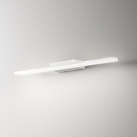 Luce sopra specchio bagno righello 60cm LED bianca 3000K IP54 MAKE-UP AP D60 IDEAL LUX