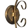 Immagine aggiuntiva di Applique classica braccetto in bronzo sfumato e vetro tulipano  43645
