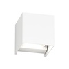 Applique cubetto fascio sopra e sotto LED bianca da esterno 10x10 cm 10W CCT IP65  45672 - foto 4