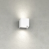 Applique cubetto fascio sopra e sotto LED bianca da esterno 10x10 cm 10W CCT IP65  45672