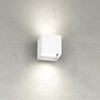 Applique LED da esterno bianca a cubo 12×12 cm 20W CCT IP65  45668