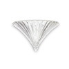 Applique importante coppa grande vetro trasparente plisse SANTA AP1 BIG TRASPARENTE IDEAL LUX - foto 4