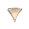 Immagine aggiuntiva di Applique piccola classica vetro graniglia oro plisse SANTA AP1 SMALL ORO IDEA