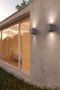 Applique LED grigio antracite da esterno interno 12x12 cm fascio regolabile up & down IP65  45670 - foto 4
