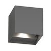 Applique LED grigio antracite da esterno interno 12x12 cm fascio regolabile up & down IP65  45670 - foto 5