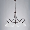 Immagine aggiuntiva di Lampadario bilancere 3 luci classico testa di moro 78cm  41486