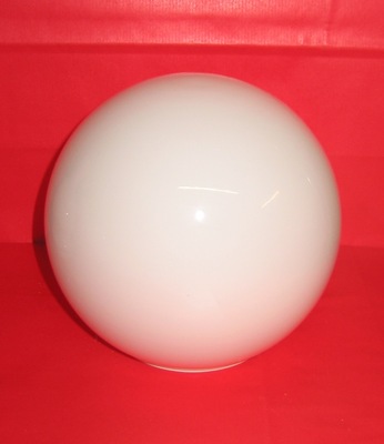 Vetro ricambio boccia bianco lucido d.16 foro 7,2 12573 RICAMBI