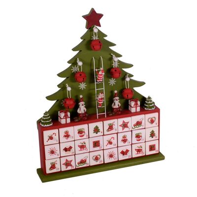 Calendario dell&rsquo;avvento albero Natale 37959 NATALE LUCI E COLORI